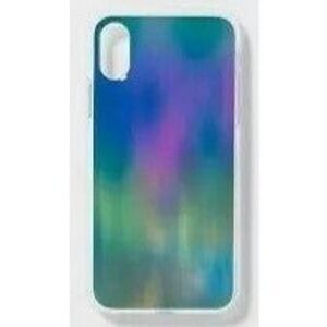 Apple iPhone XS Phone Case Northern Lights Iridescent Aurora XS MAX NEW